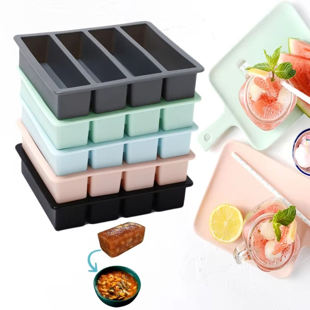 Meal Prep Freezer - New 4 Grids Giant Storage For