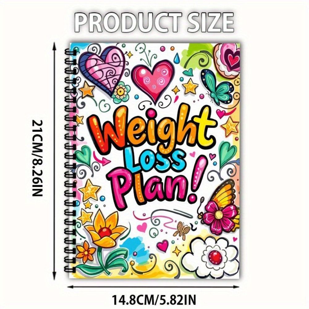 Fitness Tracker Weight Loss Pl - огляд і ціна Meal Plan Notepad