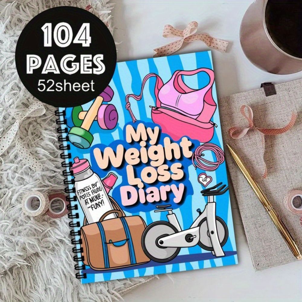 Fitness Tracker Weight Loss Pl - огляд і ціна Meal Plan Notepad
