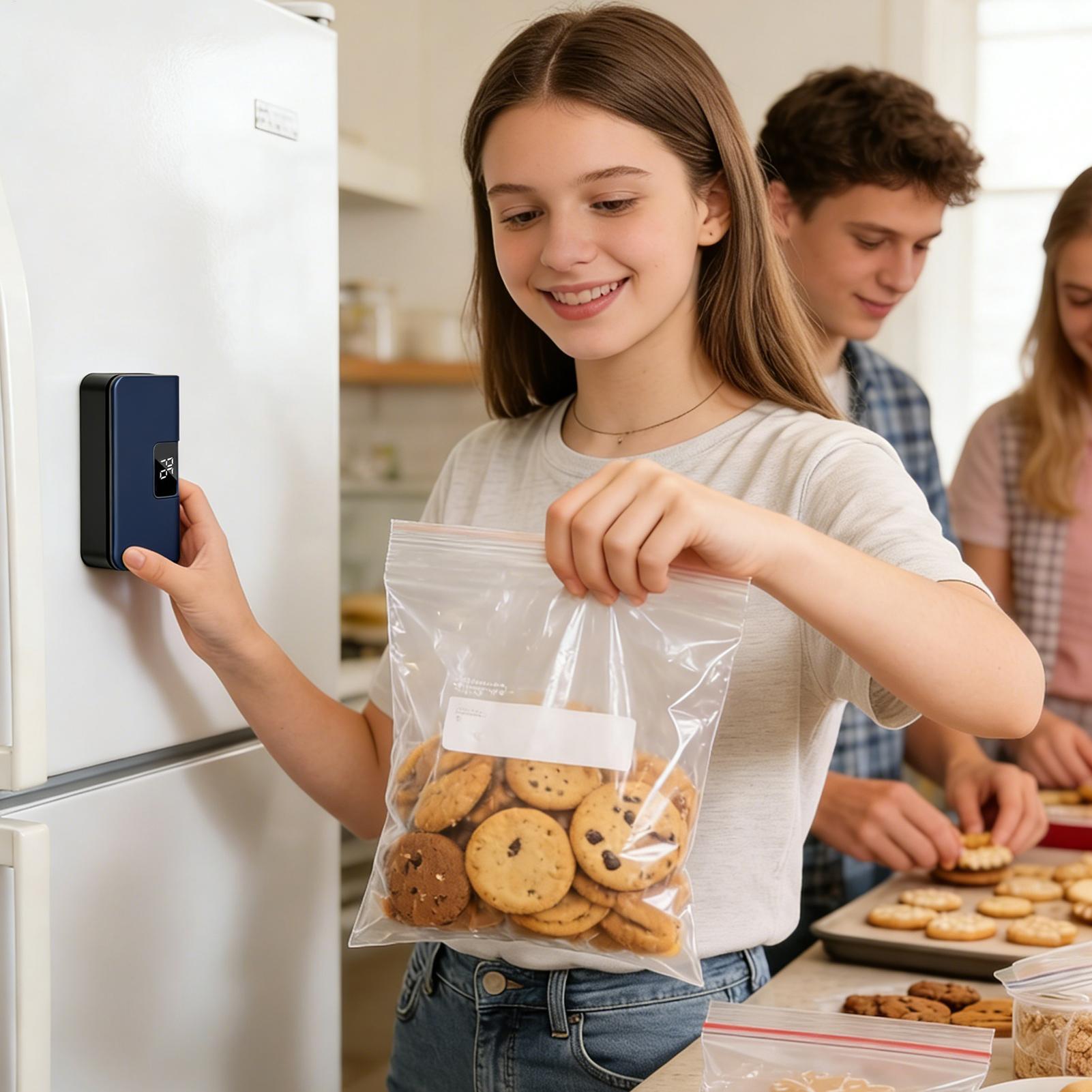 Mini Bag Resealer LED Display  - огляд і ціна Meal Prep Freezer
