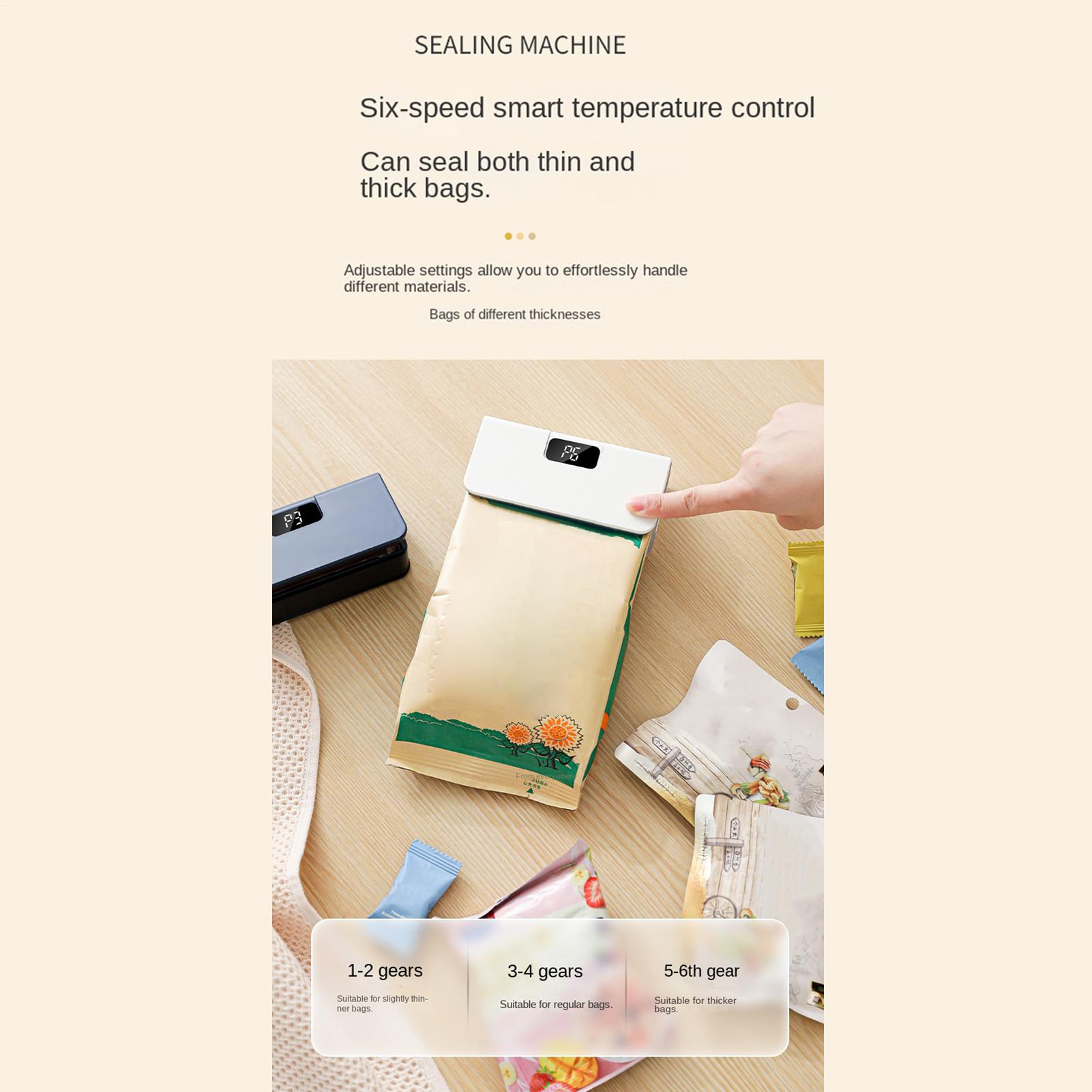 Mini Bag Resealer LED Display  - огляд і ціна Meal Prep Freezer