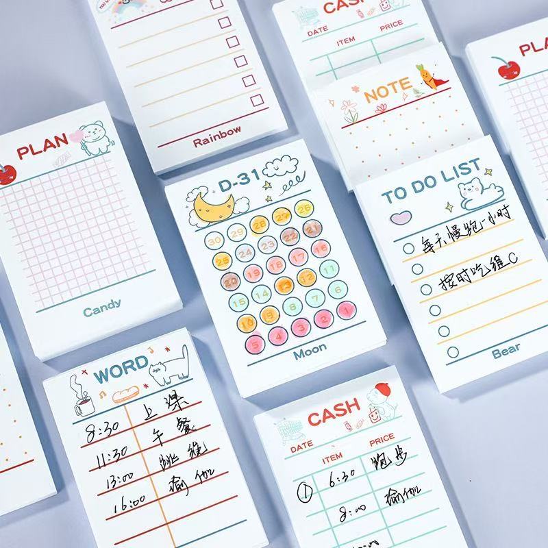 Kawai Supplies in Sticky Note  - огляд і ціна Meal Plan Notepad