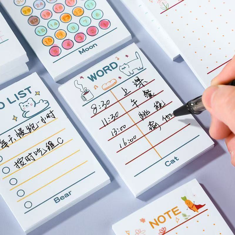 Kawai Supplies in Sticky Note  - огляд і ціна Meal Plan Notepad