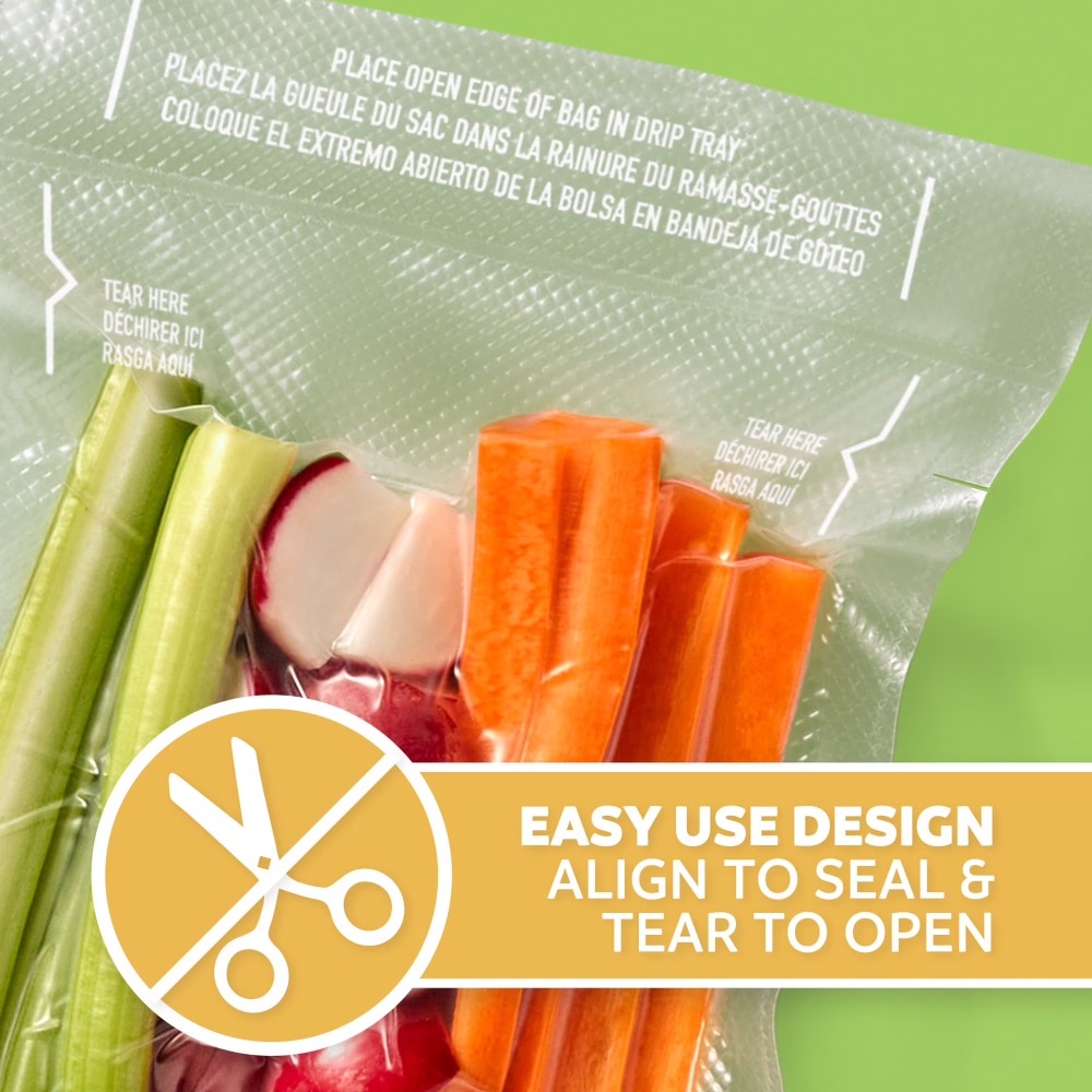 FoodSaver Pint Vacuum Seal Bag - огляд і ціна Meal Prep Freezer