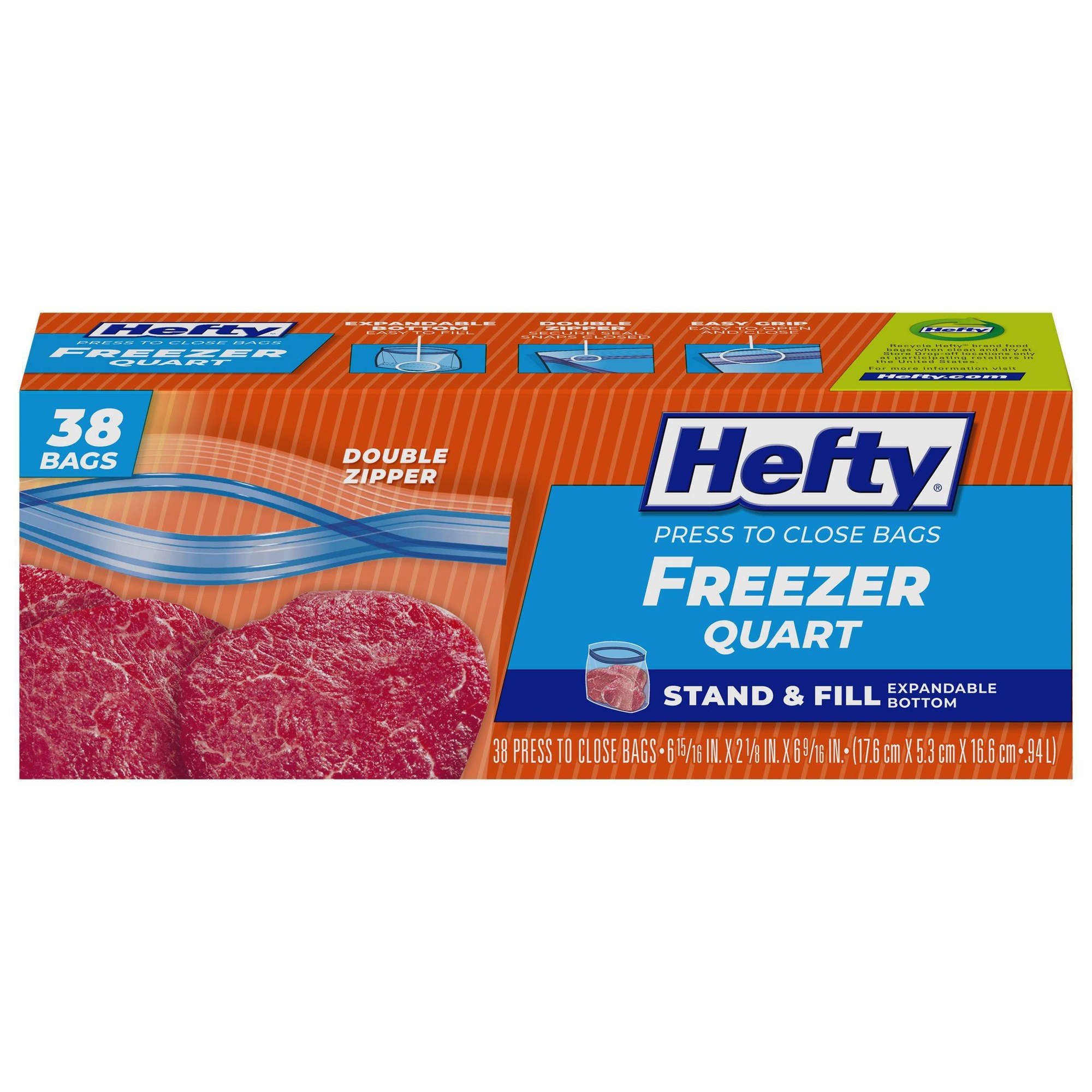 38ct Quart Freezer Food Storag - огляд і ціна Meal Prep Freezer