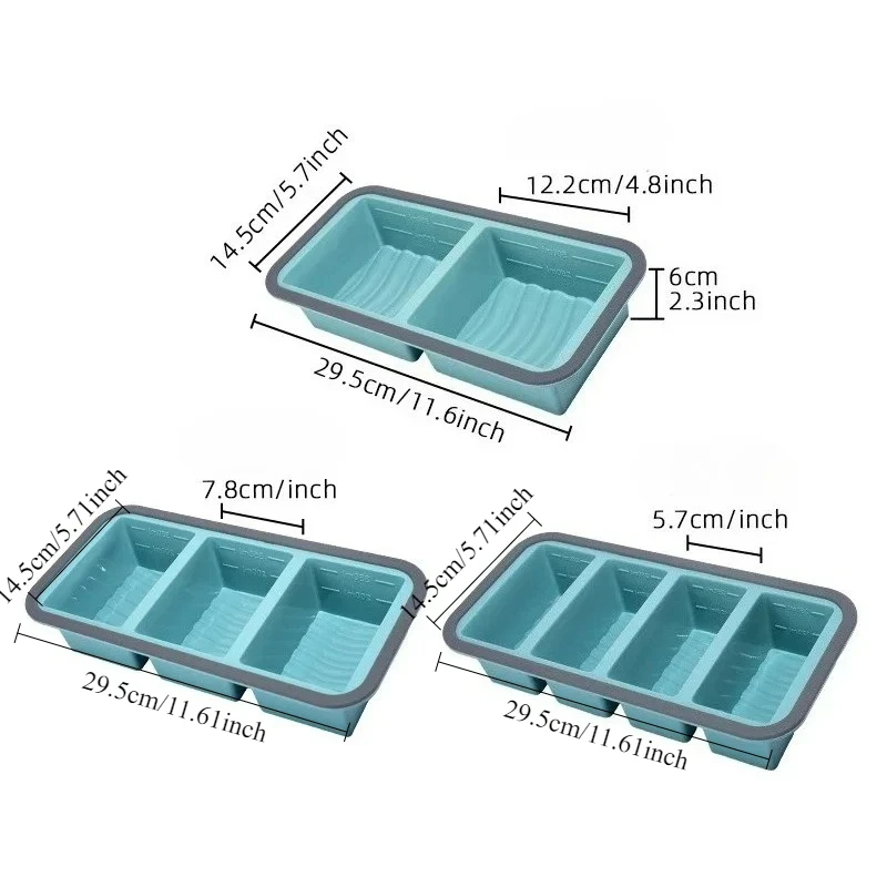 Silicon Soup Portion Freeze Tr - огляд і ціна Meal Prep Freezer