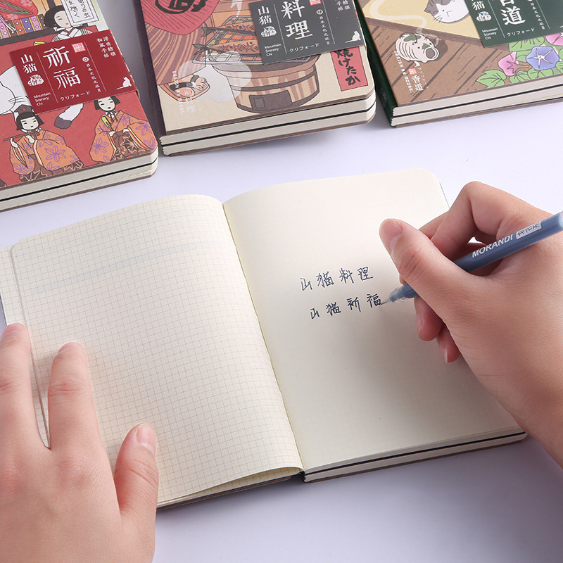 Creative Cartoon Cat Hardcover - огляд і ціна Meal Plan Notepad