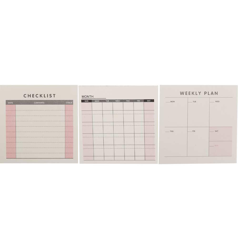 60 sheets Portable School Supp - огляд і ціна Meal Plan Notepad