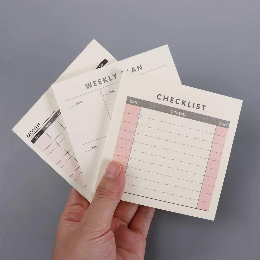 60 sheets Portable School Supp - огляд і ціна Meal Plan Notepad