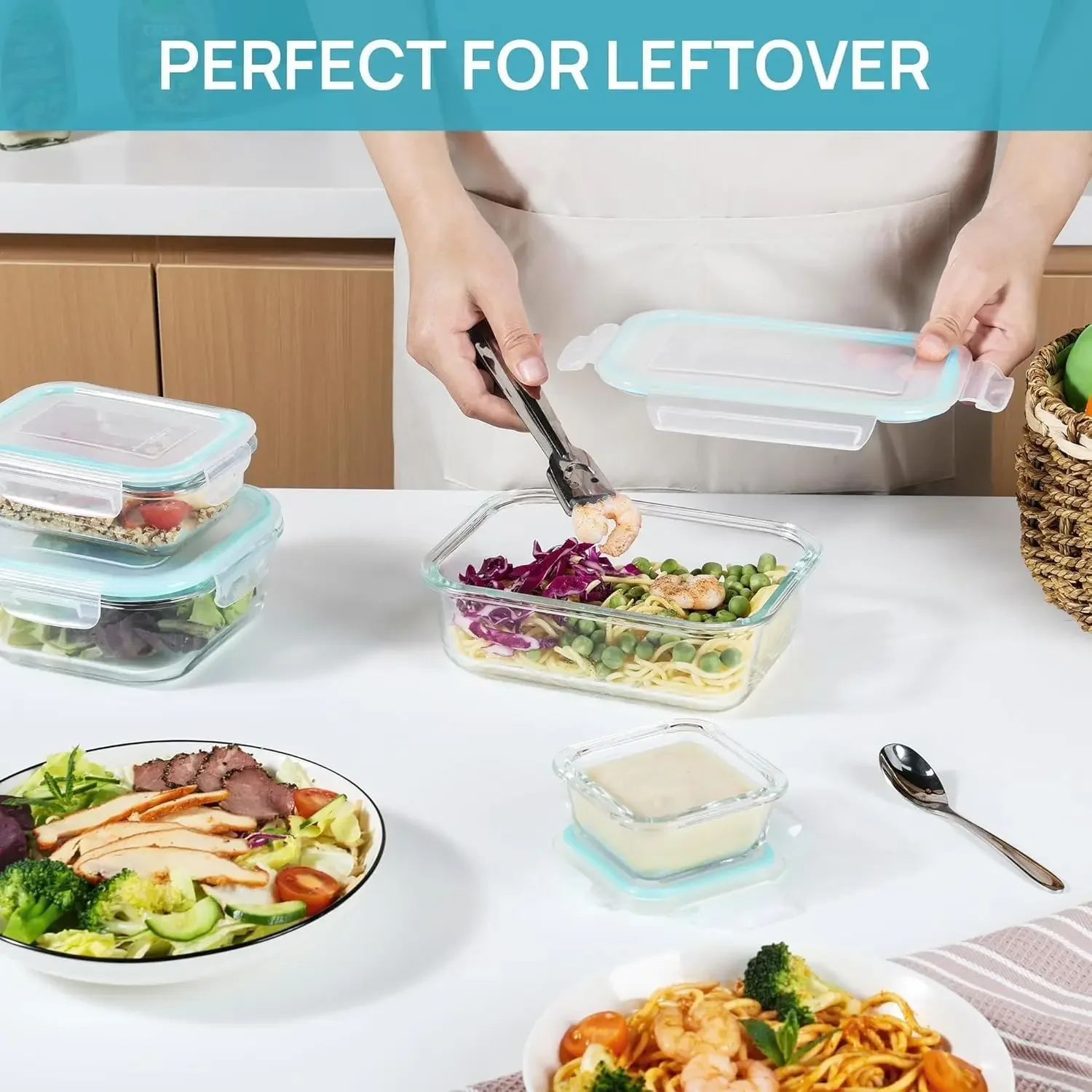 Glass Lunch Bento Box for Adul - огляд і ціна Meal Prep Rezepte