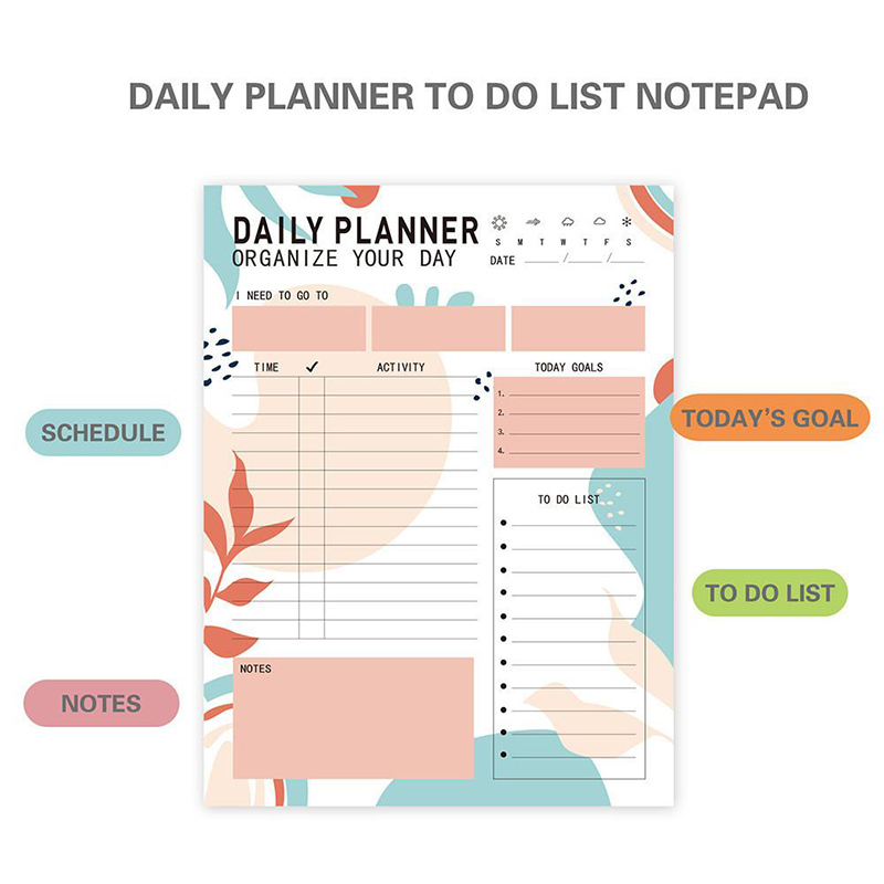 Magnetic Daily Planner Notepad - огляд і ціна Meal Plan Notepad